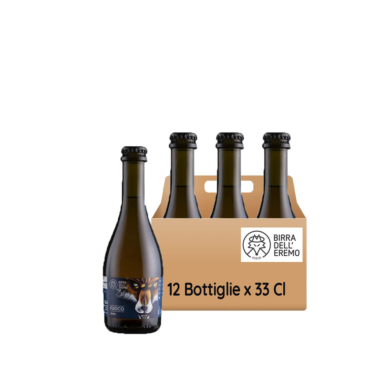 Fuoco Eremo - Tripel - BOTT. 33 Cl KIT 12