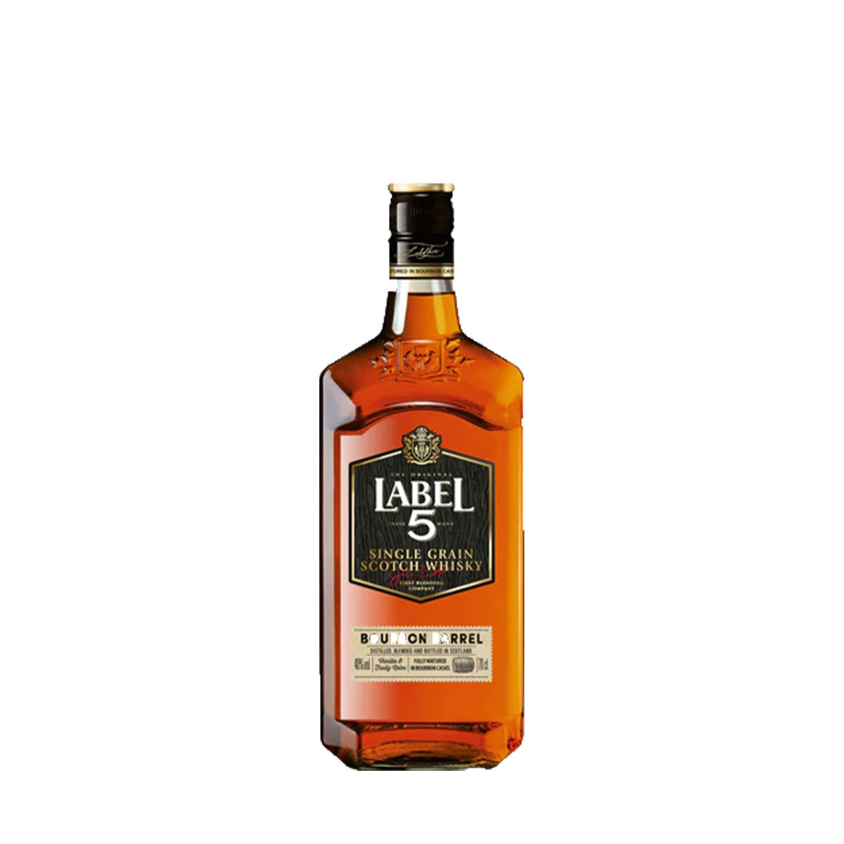 Whisky Single Grain 'Bourbon Barrel' - Label 5