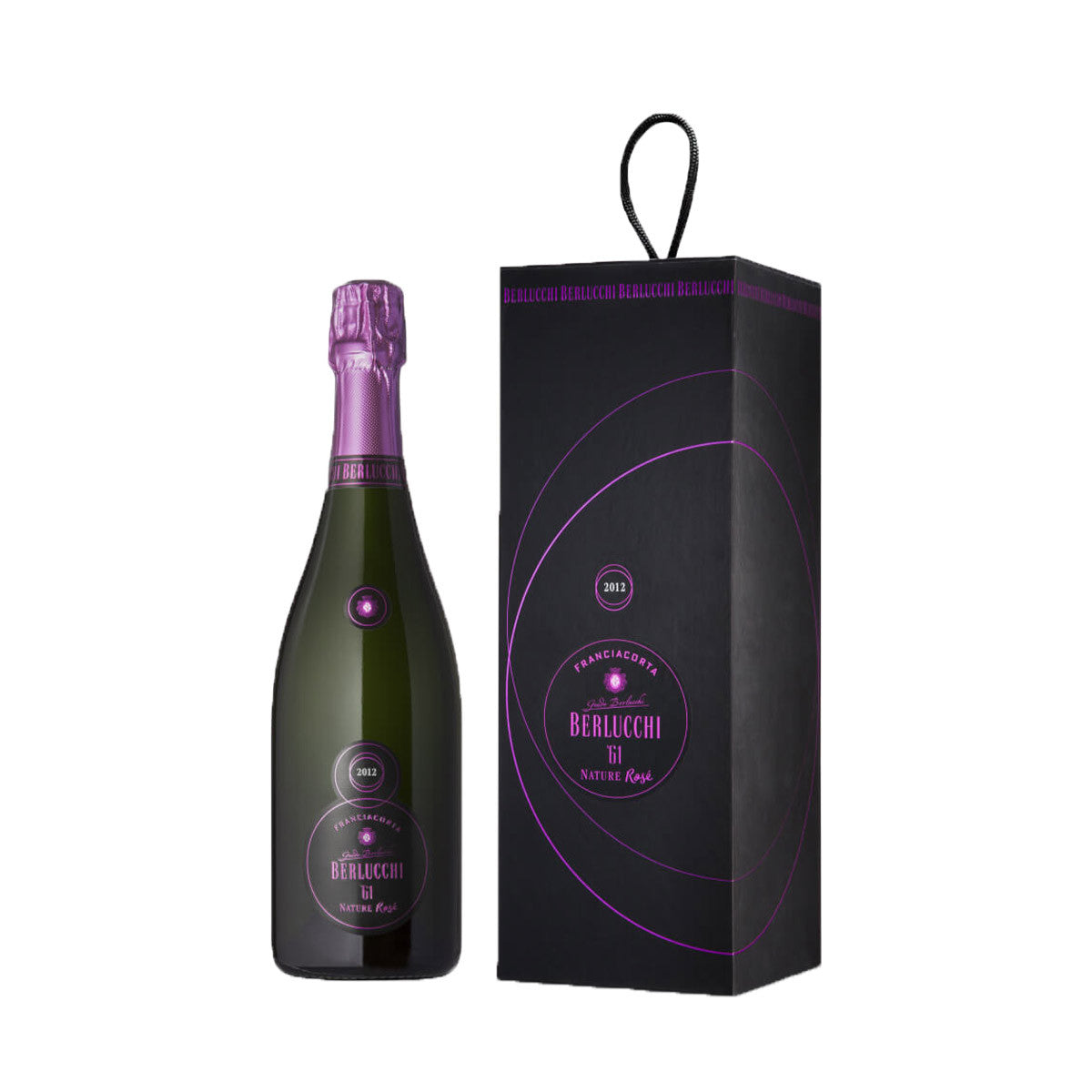 Franciacorta DOCG '61 Nature Rose' 2017 in confezione - Berlucchi
