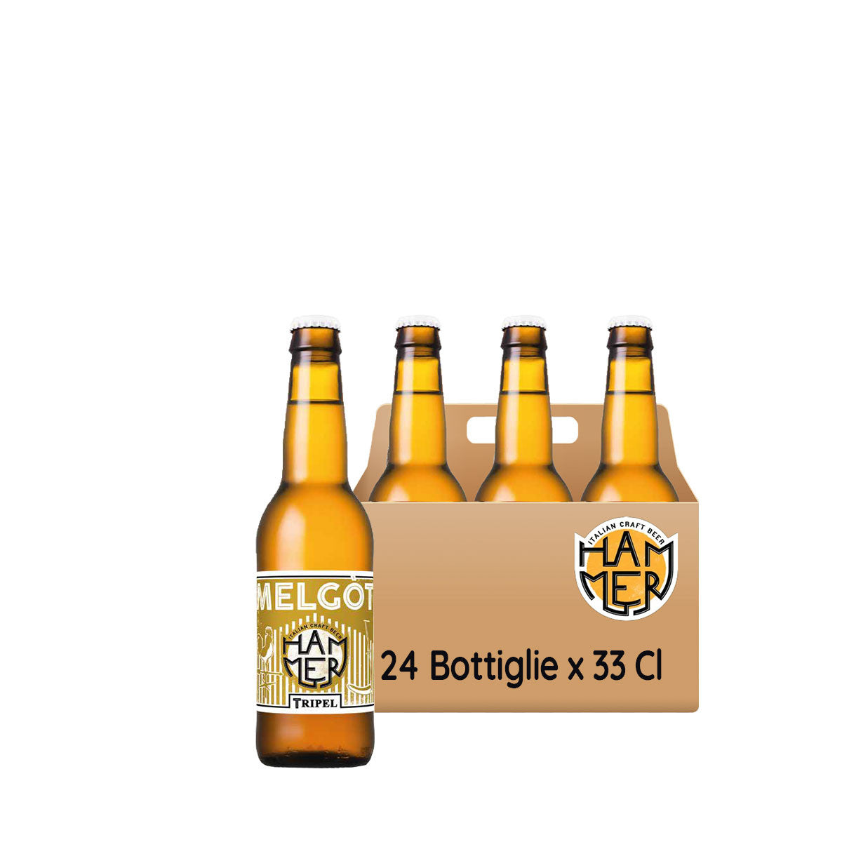 Melgot Hammer - Tripel - BOTT. 33 Cl KIT 24