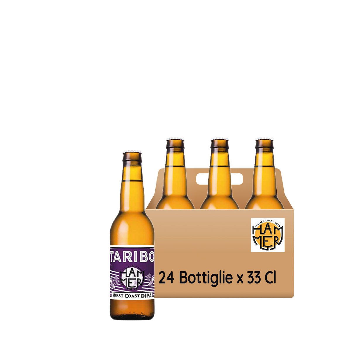 Taribo Hammer - West Coast Double Ipa - BOTT. 33 Cl KIT 24