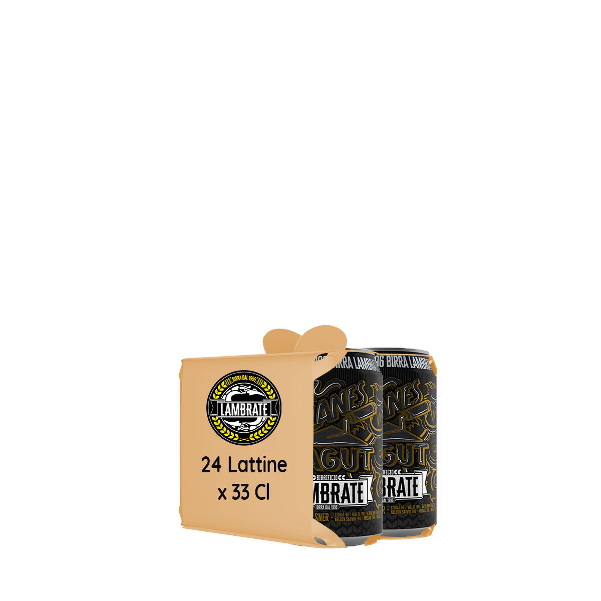 Milanes Magut Lambrate - West Coast Pilsner - LATT. 33 Cl KIT 24