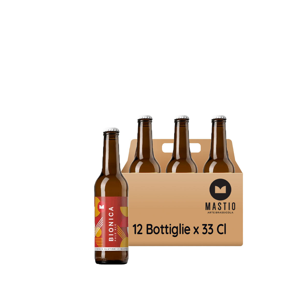 Bionica Il Mastio - Pale Ale Gluten Free - BOTT. 33 Cl KIT 12