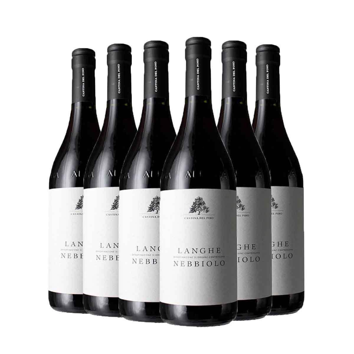 Langhe DOC Nebbiolo 2022 - Cantina Del Pino Kit 6 Bottiglie
