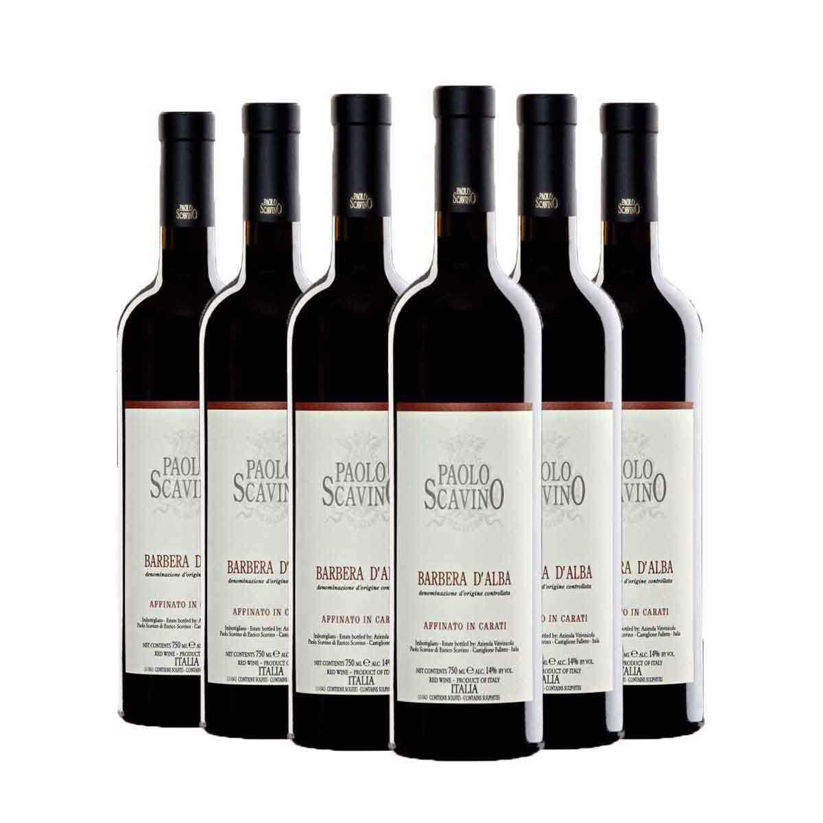 Barbera D'Alba Carati 2021 - Paolo Scavino Kit 6 Bottiglie