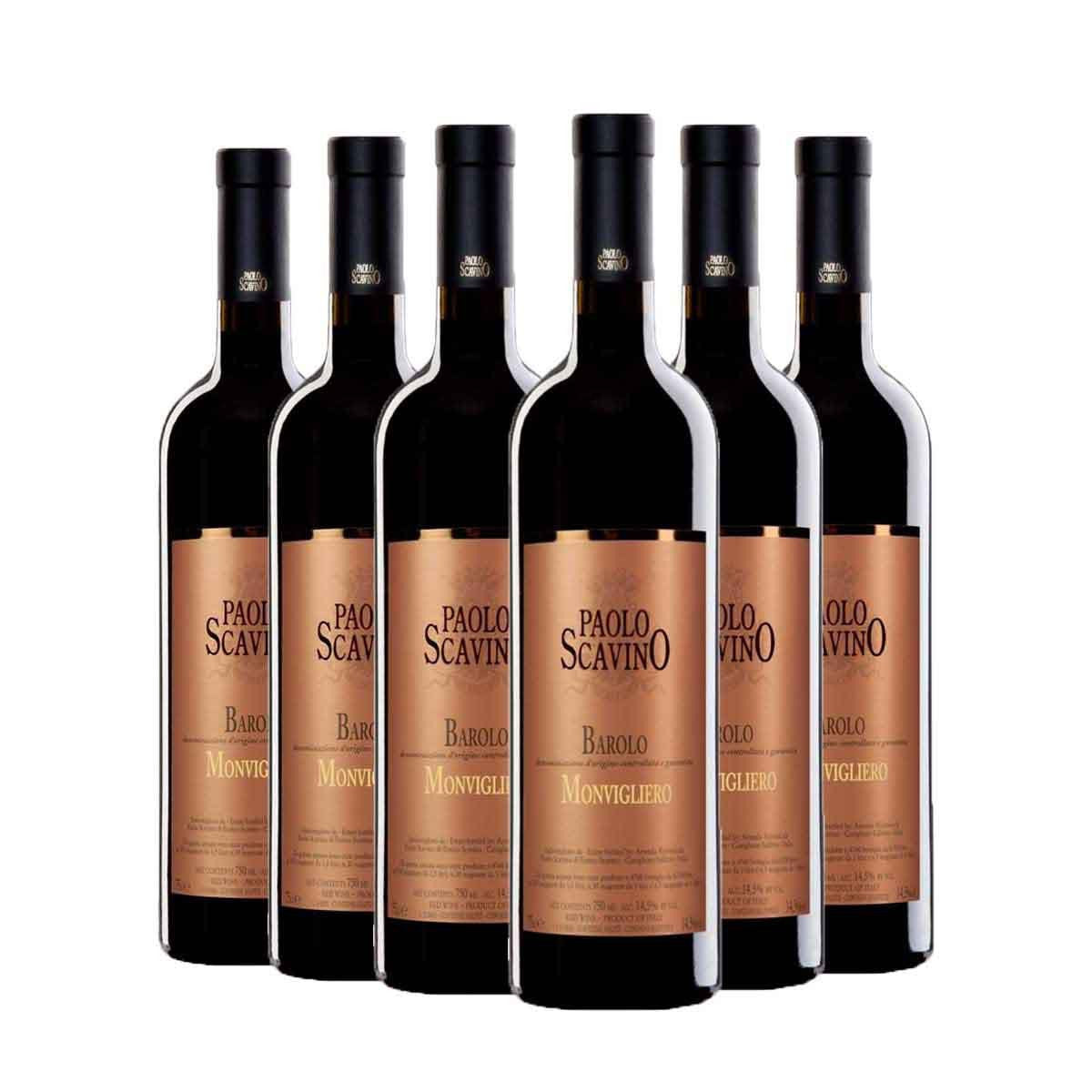 Barolo Monvigliero 2020 - Paolo Scavino Kit 6 Bottiglie 6X00PSMO20B