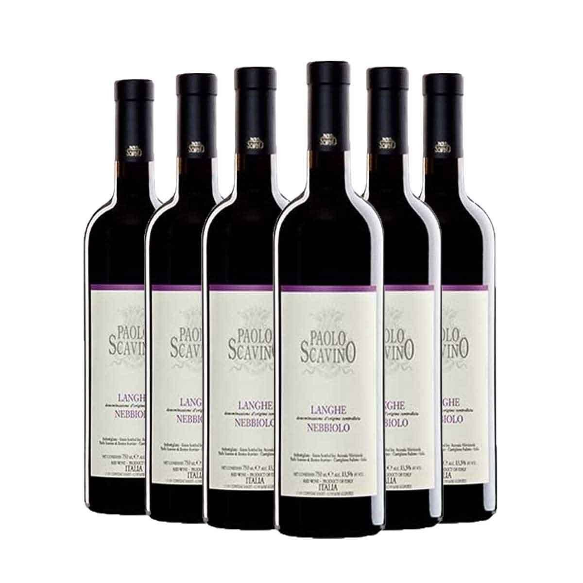 Langhe DOC Nebbiolo 2022 - Paolo Scavino Kit 6 Bottiglie