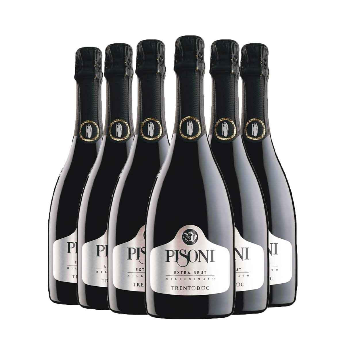 Extra Brut Pinot Bianco 2020 - Pisoni Kit 6 Bottiglie 6X20PIEBPB20B