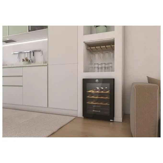 Cantinetta Hoover HOWC023 Capacità 23 Bottiglie Classe G Colore Nero HOWC023