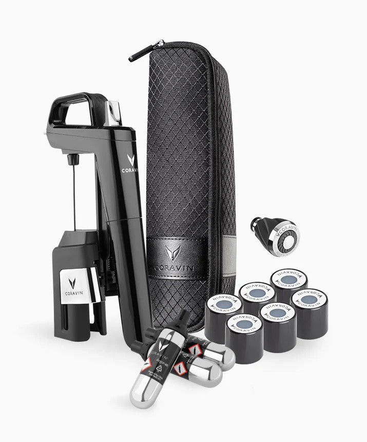 Sistema Conservazione Vino 'Timeless Six +' Kit 6 Pezzi -Coravin