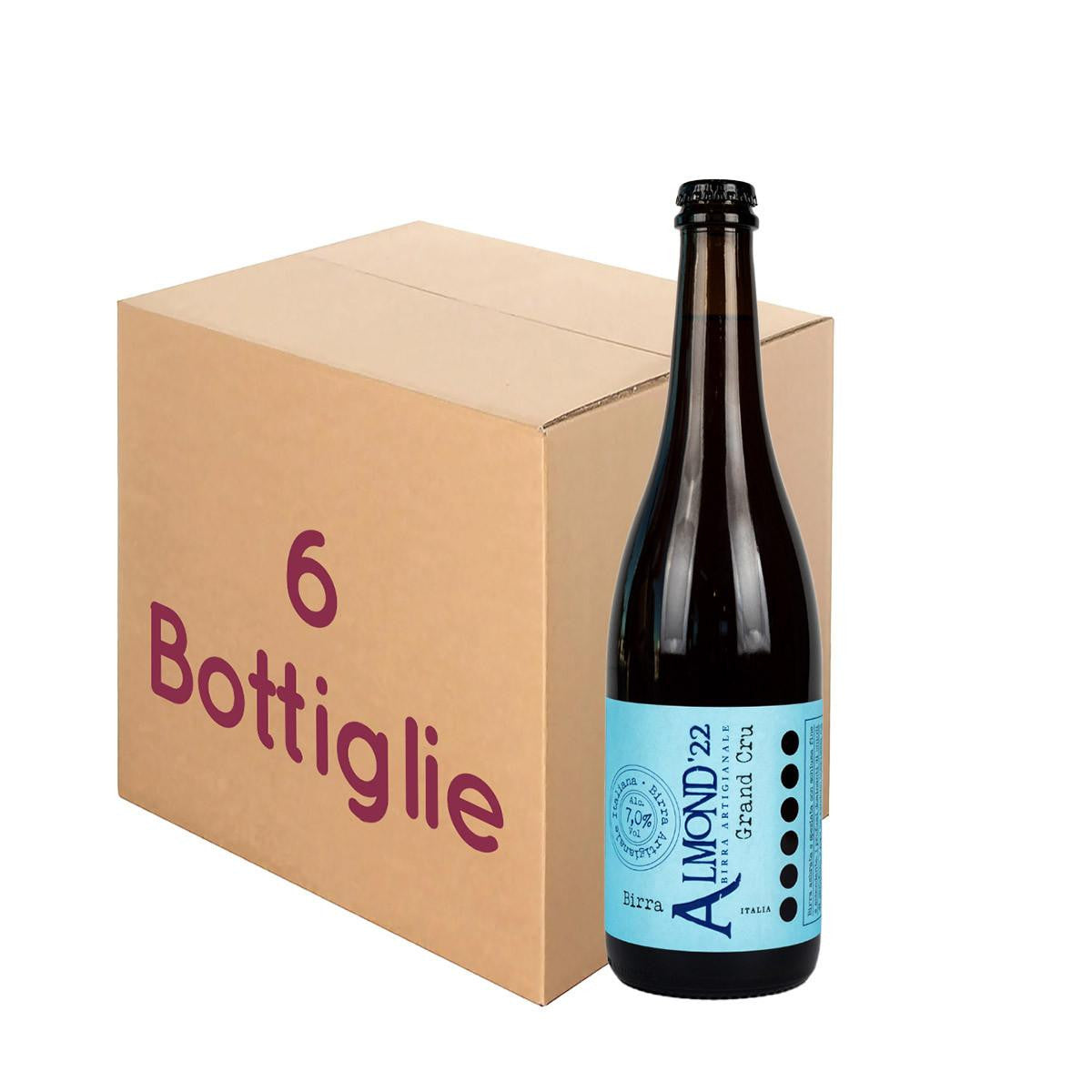 Grand Cru Almond 22 - Belgian Strong Ale - BOTT. 75 Cl KIT 6