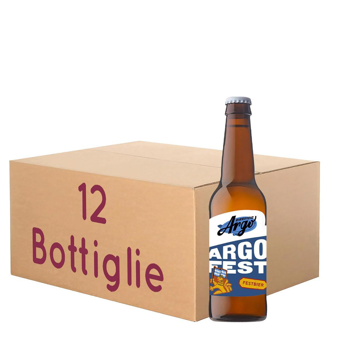 Argo Fest Birrificio Argo - Fest Bier Marzien - BOTT. 33 Cl KIT 12