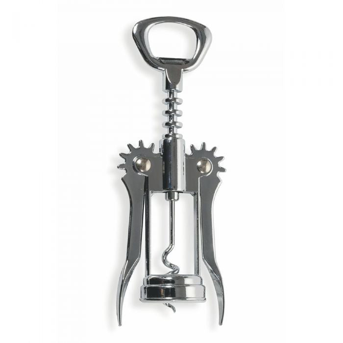 Apribottiglie/cavatappi a spirale 2 leve Silver - Galileo