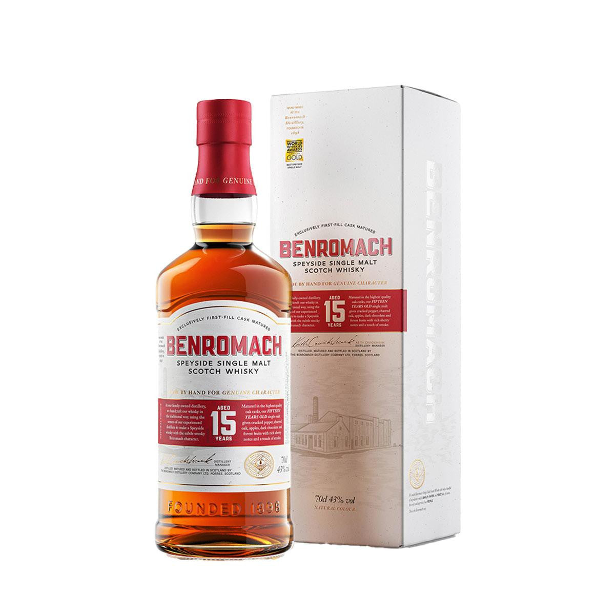Benromach 15 Years Old 70 Cl