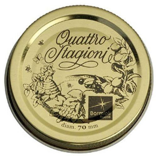 Bormioli Rocco Confezione 2 Capsule Quattro Stagioni 70 mm. Adatta per vasi da 0,25 e 0,5 Litri 8001023945684