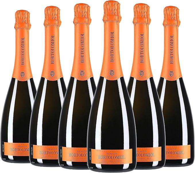 Valdobbiadene Prosecco Superiore Extra Dry DOCG 'Senior' 2020 - Bortolomiol Kit 6 Bottiglie