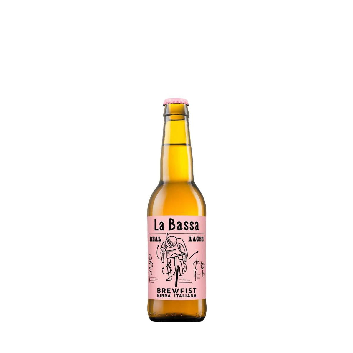 La Bassa Brewfist - Real Lager – BOTT. 33 Cl