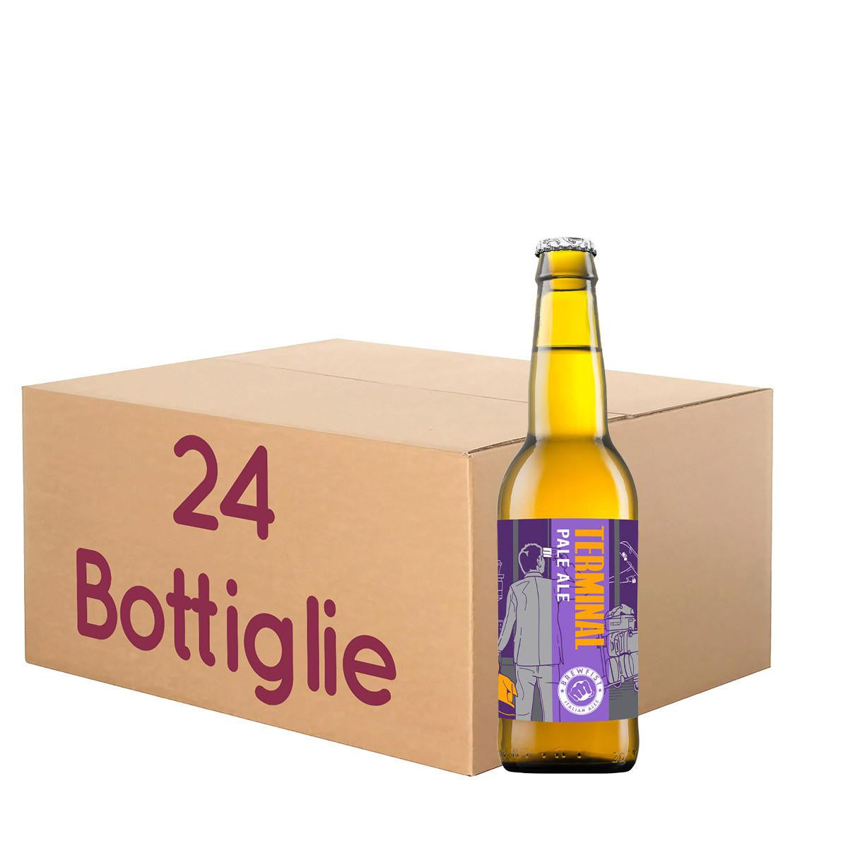 Terminal 1 Brewfist - American Pale Ale - BOTT. 33 Cl KIT 24