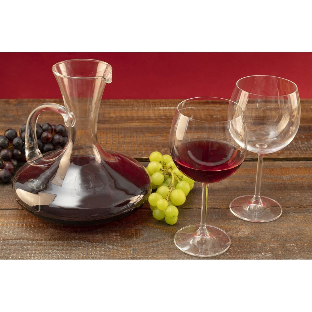 Decanter in vetro borosilicato 1,8 l con manico, Rubino - Galileo