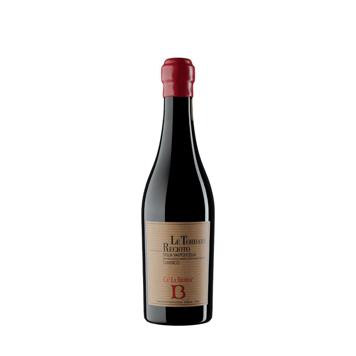 Le Tordare Recioto della Valpolicella Classico 2015 (50 Cl) - Ca' la Bionda
