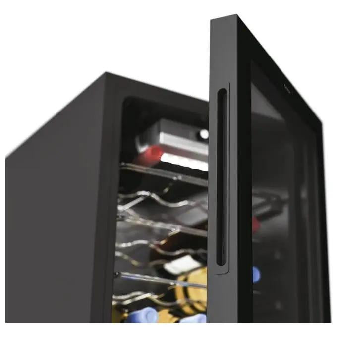 Cantinetta vino Candy CWC 021 M/NF libera installazione 21 bottiglie Nero