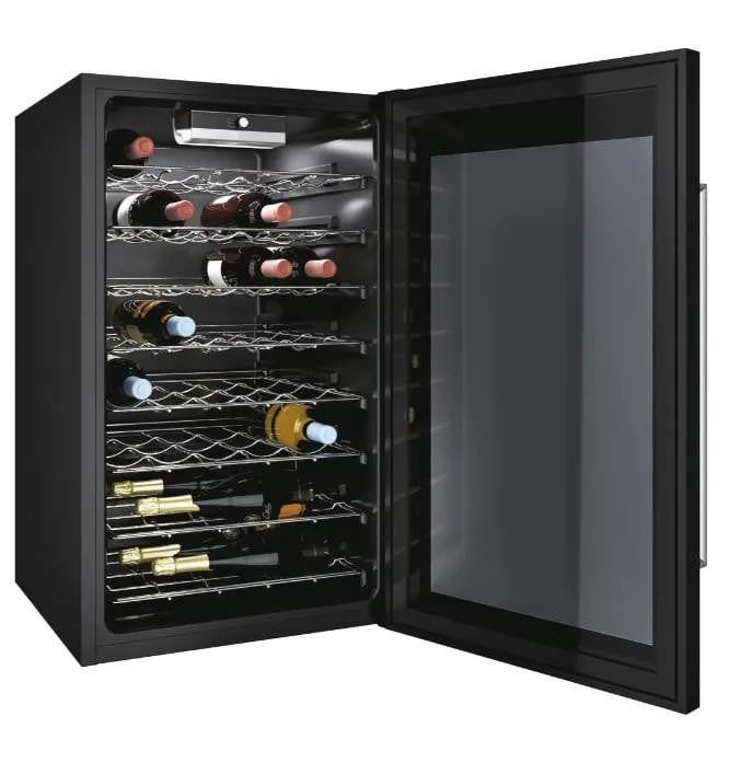 Cantinetta Vino Candy CWC 150 ED/NF Libera Installazione 41 bottiglie Monozona nera