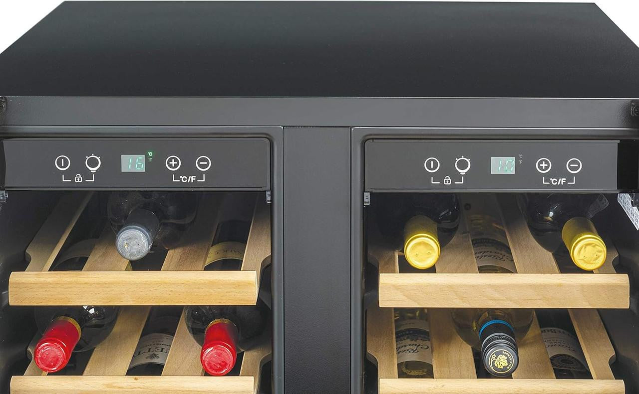 Cantinetta Vino da Incasso Candy CCVB 60D 38 Bottiglie Nero