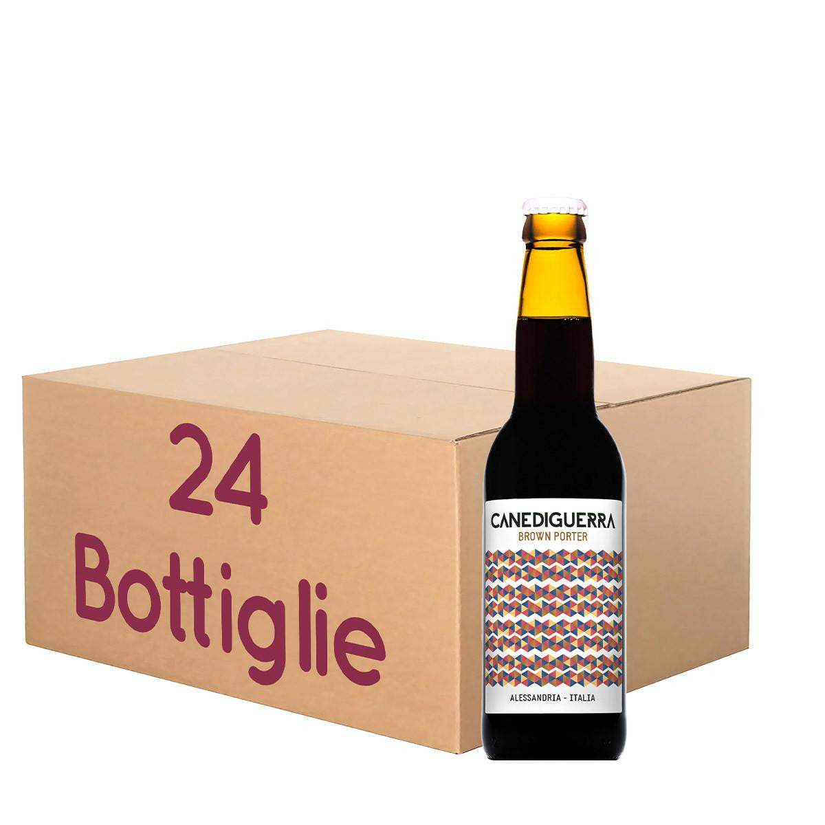 Brown Porter Canediguerra - BOTT. 33 Cl KIT 24