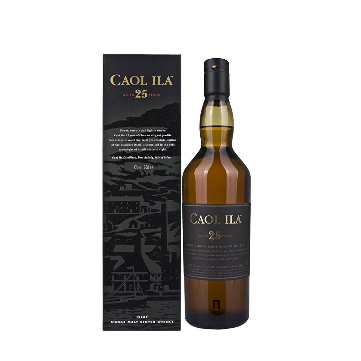Caol Ila 25 Years Old Islay Scotch  Whisky