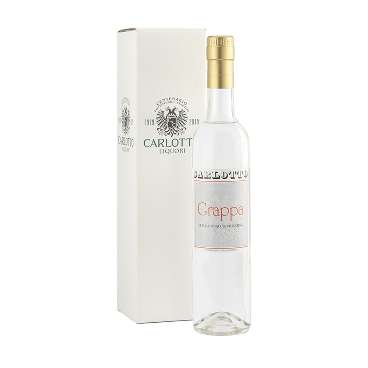 Grappa di pura vinaccia vicentina (Cl. 70) Astucciata - Carlotto
