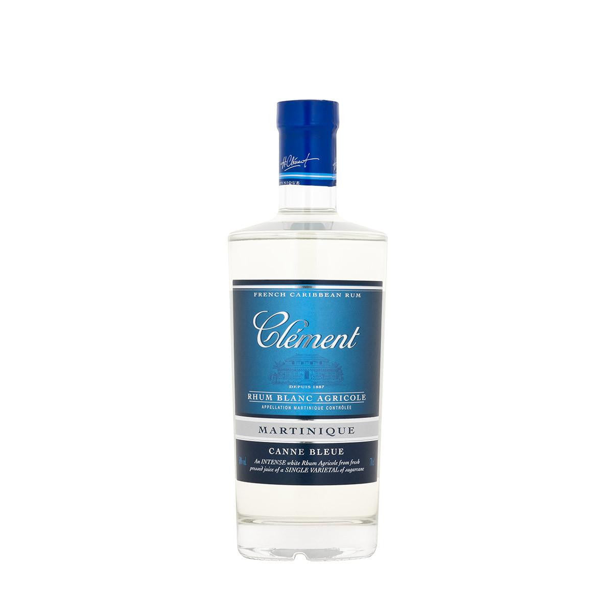 Rhum Blanc Agricole 'Canne Bleue' - Clement