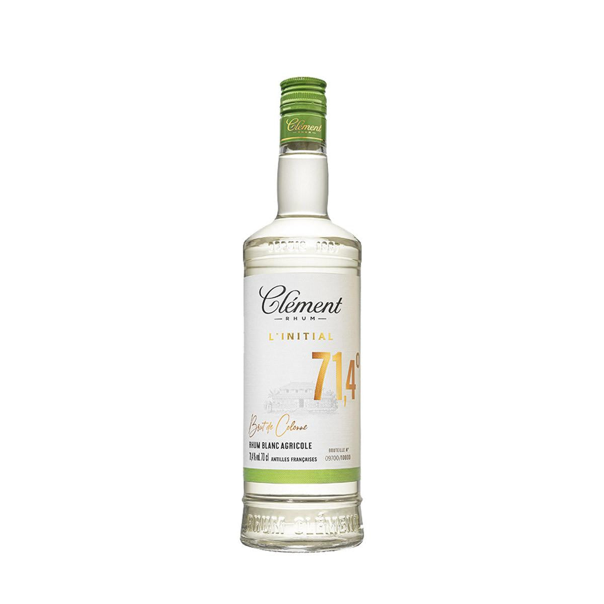 Rhum Blanc Agricole 'L'Initial Brut de Colonne - Clement