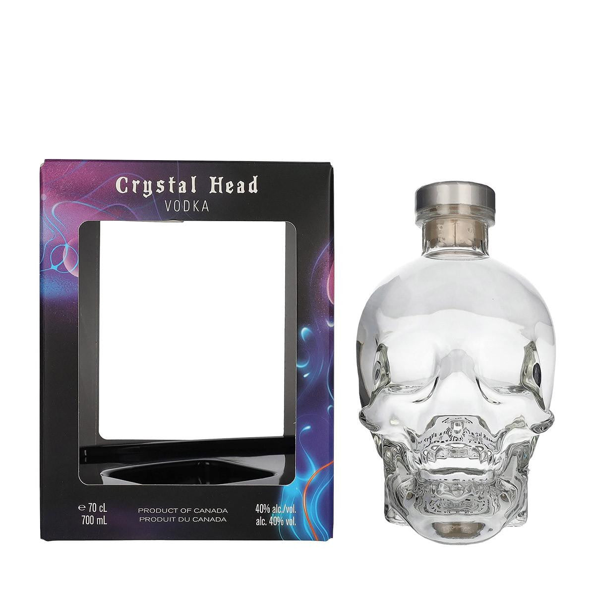 Vodka Crystal Head 70 Cl con Giftbox