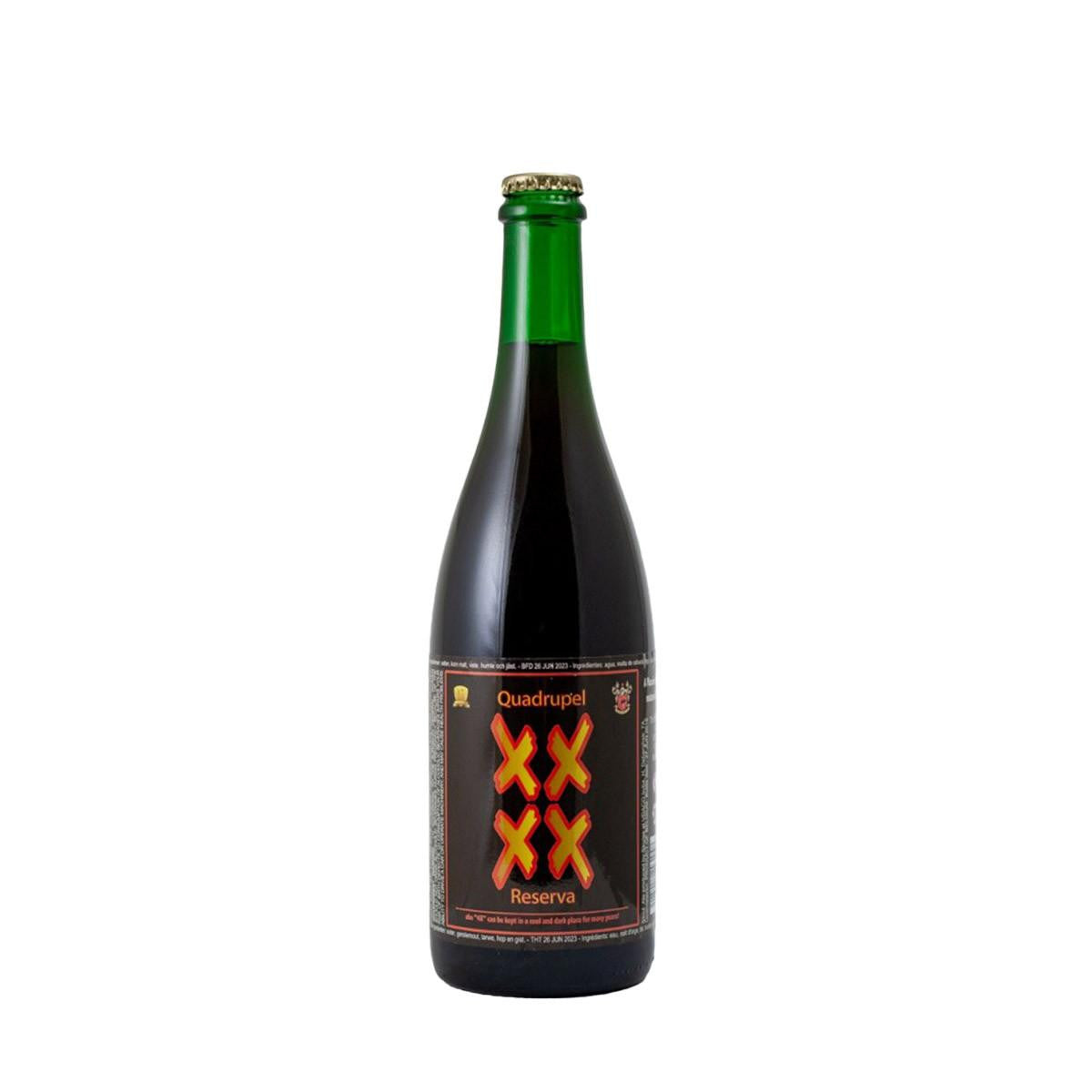 XXXX Reserva De Struise - Quadrupel In Botte Di Tres Hombres Rhum - BOTT. 75 Cl