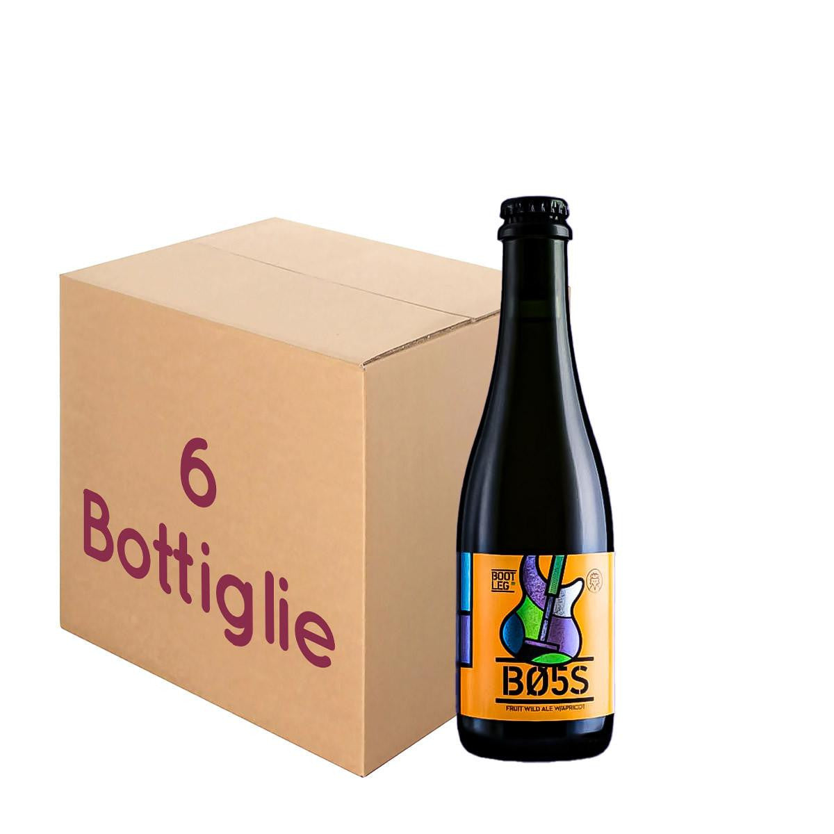 Boss Birra dell’Eremo - Fruit Wild ALE W/Apricot BOTT. 37,5 Cl KIT 6