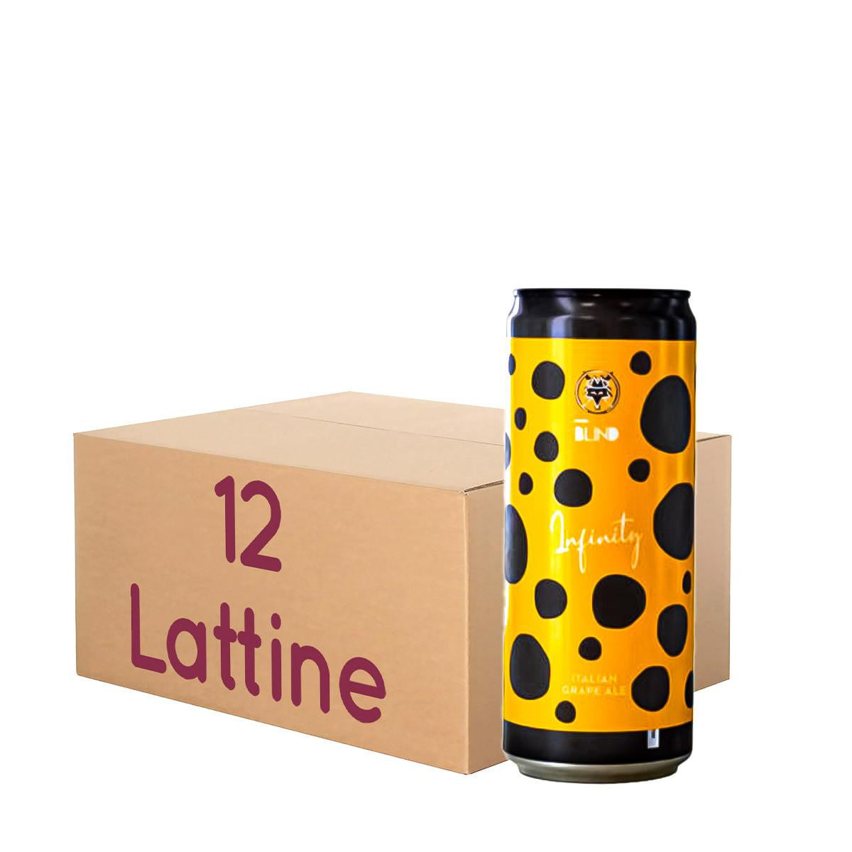 Infinity Birra dell’Eremo – Italian Grape Ale Con Mosto di Verdicchio - LATT. 33 Cl KIT 12