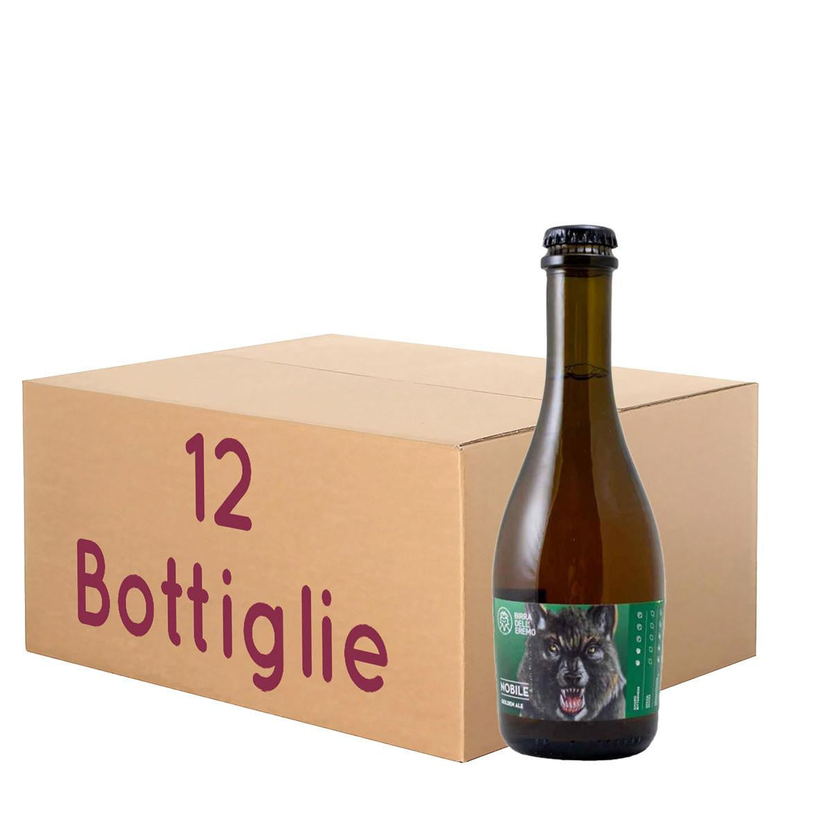 Nobile Birra dell’Eremo - Golden Ale -  BOTT. 33 Cl  KIT 12