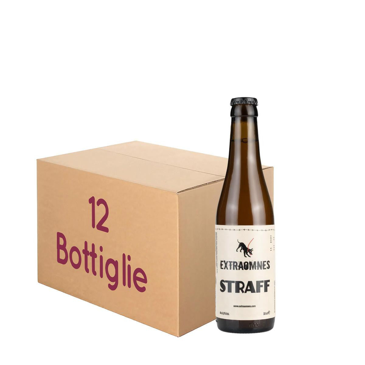 Straff Extraomnes - Belgian Strong Ale - BOTT. 33 Cl KIT 12