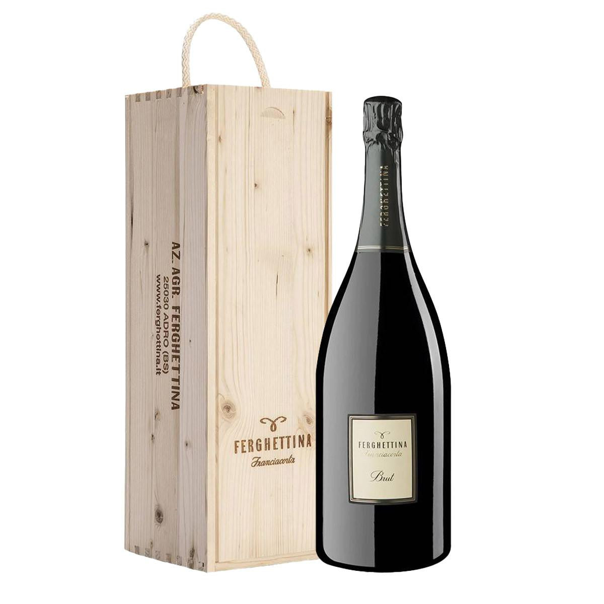Franciacorta Brut Mathusalem in Cassa Legno - Ferghettina