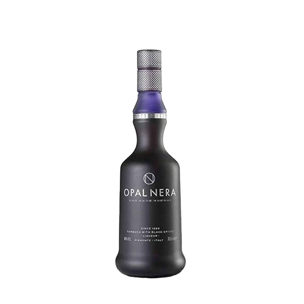 Sambuca Opal Nera with Black Spices Luigi Francoli 70 Cl