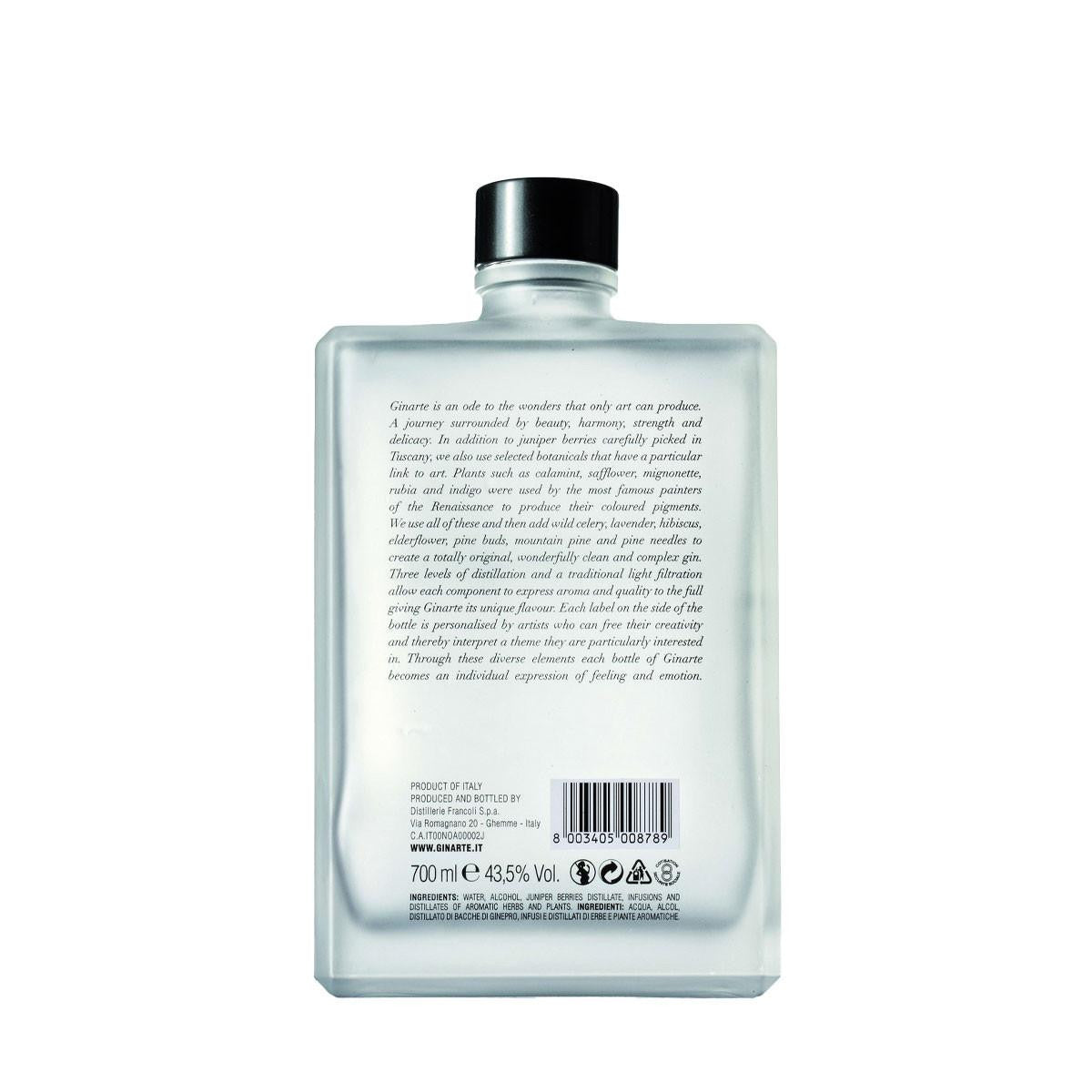 Dry Gin 'Ginarte' 70 Cl