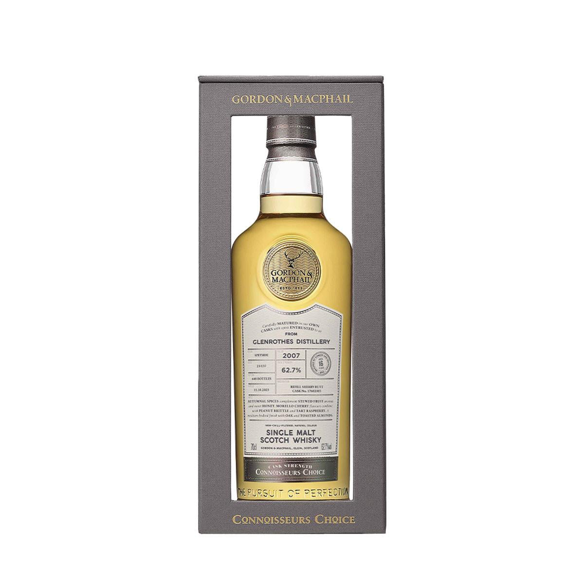 Glenrothes Scotch Whisky 2007 Connoisseurs Choice Gordon & MacPhail