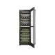 Cantinetta Vino Haier Wine Bank 60 Serie 7 Doppia Temperatura 137 Bottiglie Classe F Ripiani in Legno colore Nero