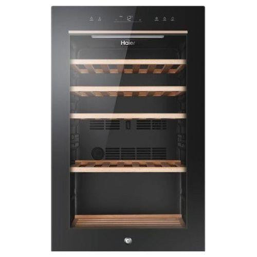 Haier HWS49GA Wine Bank 50 Series 5 Cantinetta Vino 49 Bottiglie Classe energetica F Ripiani 4+1 Sistema luci 3D 50 cm Nero