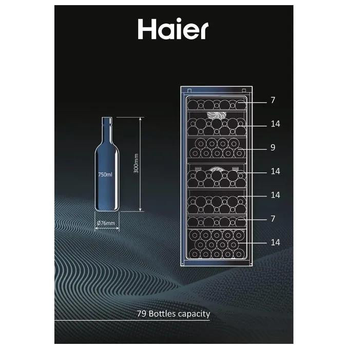 Haier HWS79GDG Cantinetta vino Wine Bank 50 Series 5 79 bottiglie
