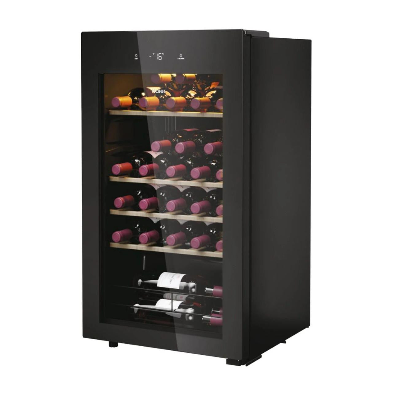 Haier Wine Bank 50 Serie 3 HWS34GGH1 Cantinetta Vino Libera Installazione 34 Bottiglie