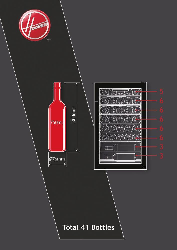 Cantinetta Vino Hoover HWC 150 EELW/NF Libera Installazione