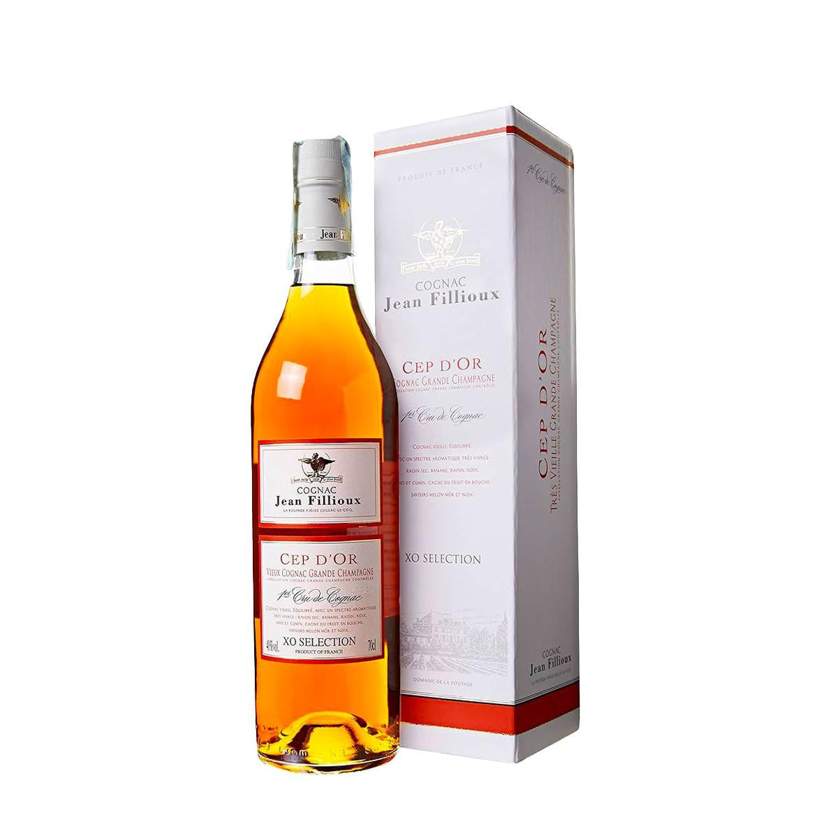 Cognac Cep d'Or Jean Fillioux 70 Cl