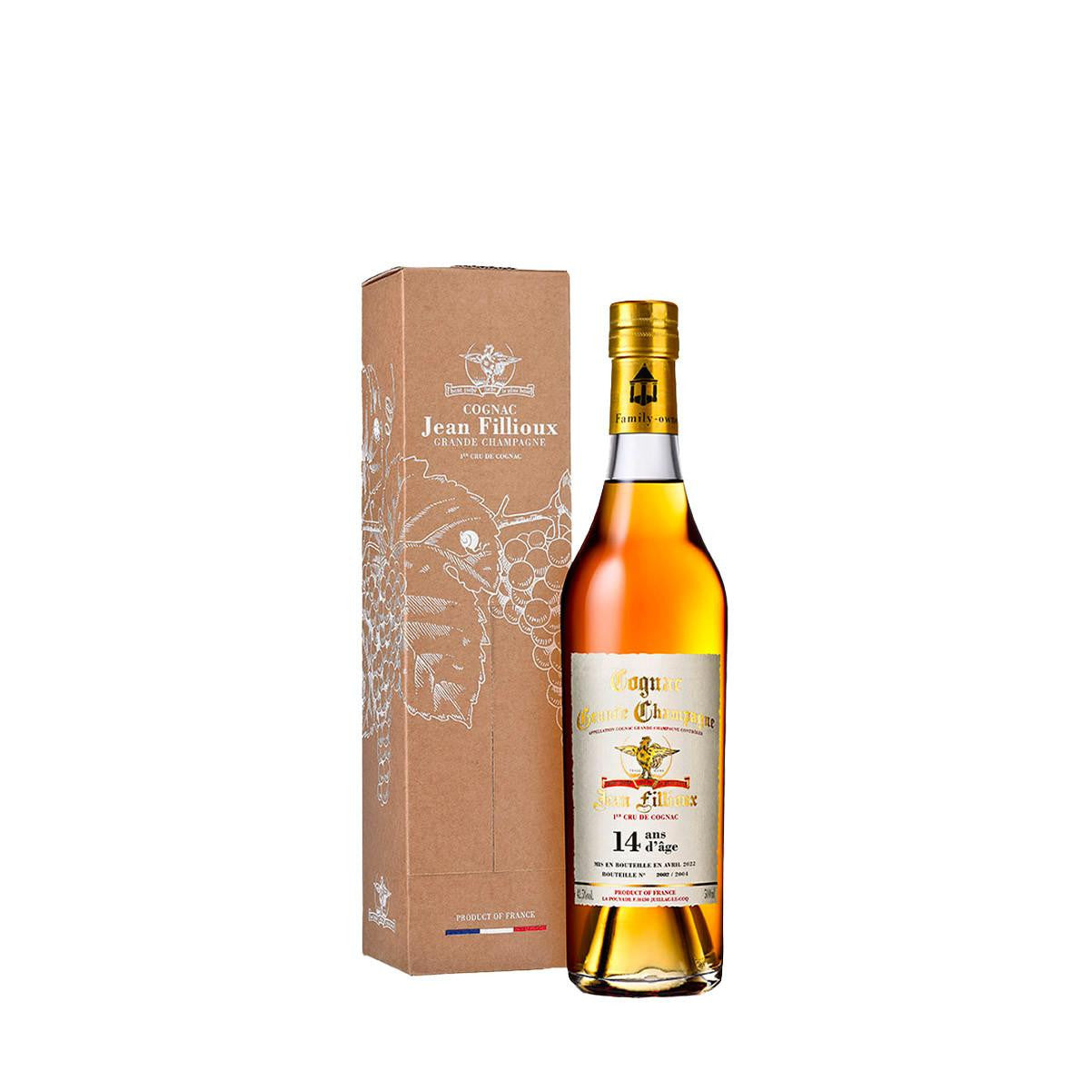 Cognac Fillioux 14 ans d'age Jean Fillioux 50 Cl