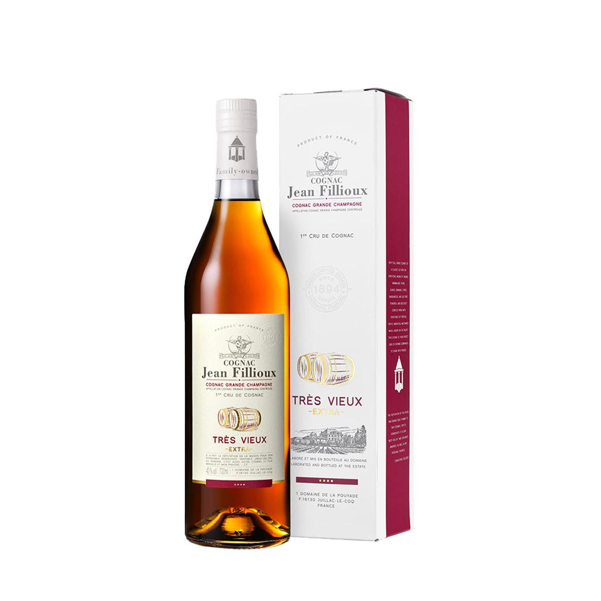 Cognac Très Vieux jean fillioux 70 Cl